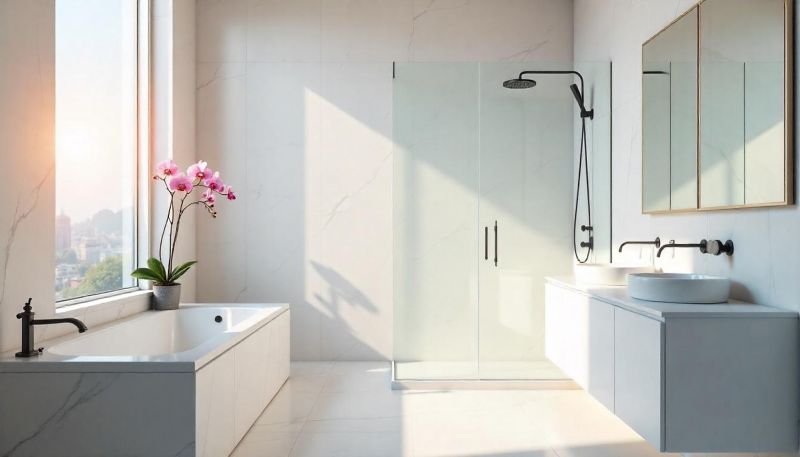 Modern Bathroom with Elegant Finishes